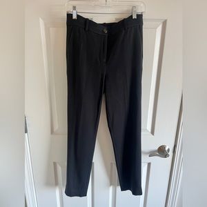 J Crew straight leg black pants size 4